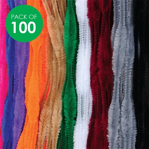 Chenille Stems - Bumpy - Pack of 100