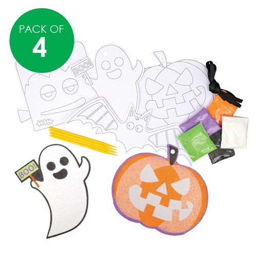 Sand Art Kit - Halloween - Pack of 4