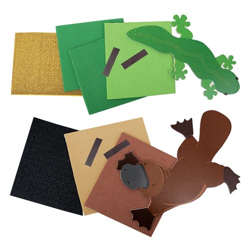 Animal Foam Mosaics CleverKit Multi Pack - Pack of 4