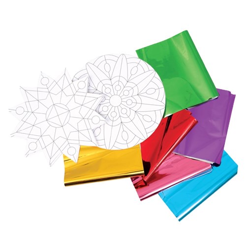 Foil Art Mandala Kit - Pack of 6