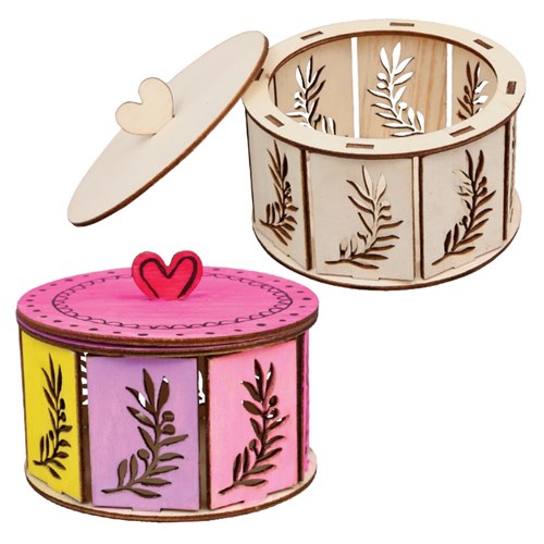 Wooden Trinket Box