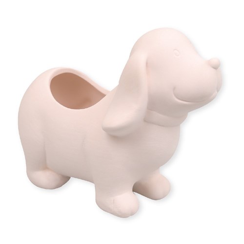 Ceramic Puppy Planter