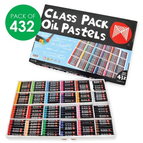 Micador Oil Pastels Classpack - Pack of 432