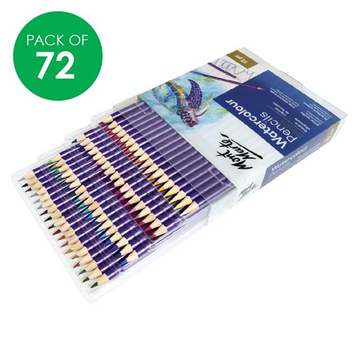 Mont Marte Watercolour Pencils - Pack of 72