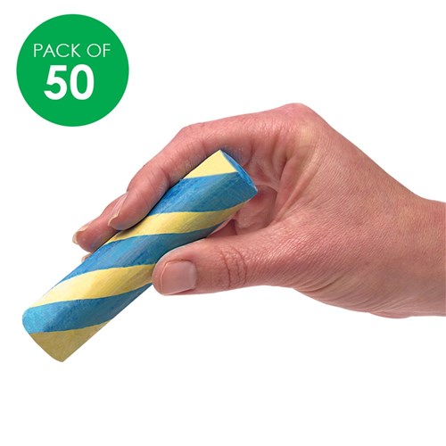 Colorations Washable Sidewalk Chalk - Pack of 50