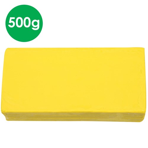 CleverPatch Modelling Clay - Yellow - 500g Pack