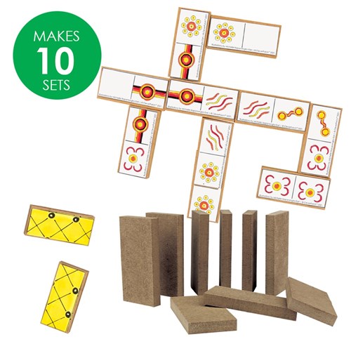 Dominoes & Indigenous Templates Kit