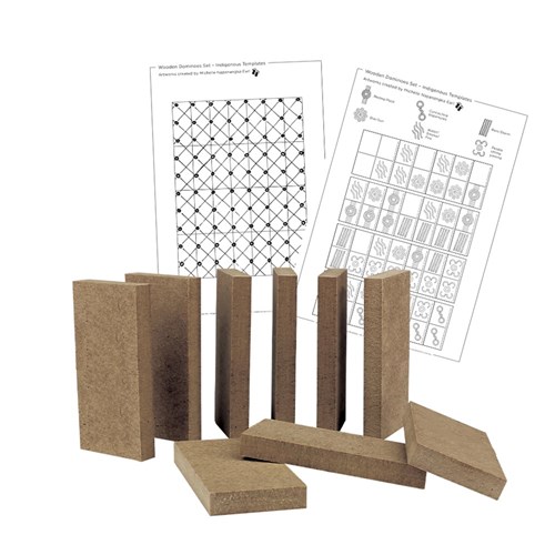 Dominoes & Indigenous Templates Kit