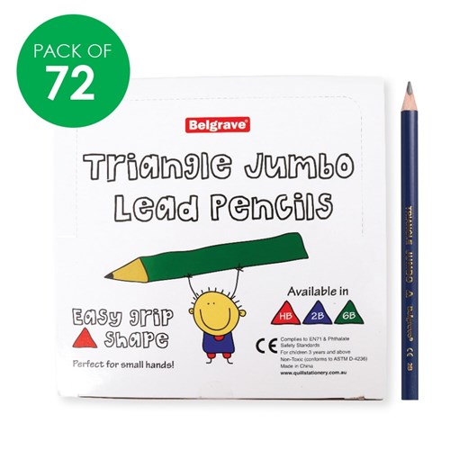 Belgrave Jumbo 2B Pencils - Pack of 72