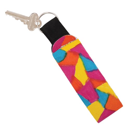 Neoprene Keyrings & Fabric Markers Bumper Pack