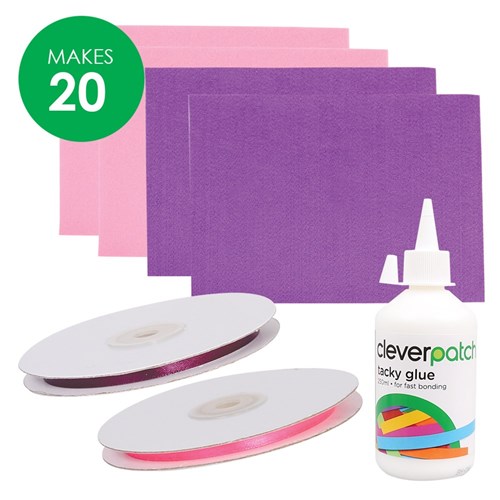 Layered Felt Hearts Group Pack