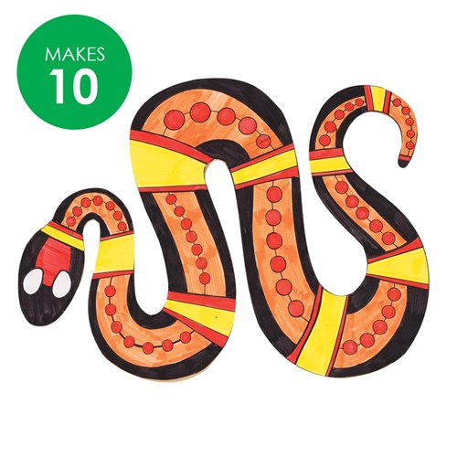 Wooden Snakes & Indigenous Templates Kit