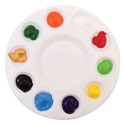 Plastic Palette - Round - 11 Well