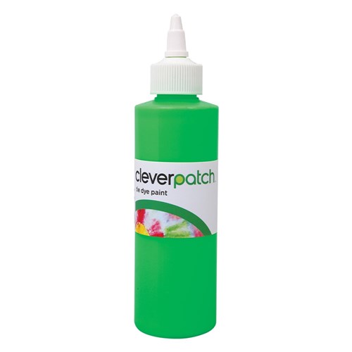 CleverPatch Fluorescent Tie Dye Paint - Green - 250ml