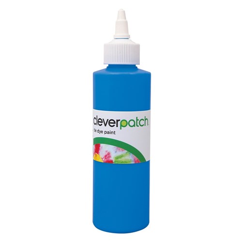 CleverPatch Fluorescent Tie Dye Paint - Blue - 250ml