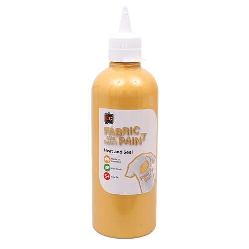 EC Fabric Paint - Gold - 500ml