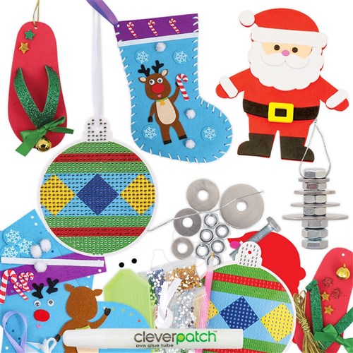 Christmas Craft Pack CleverKits CleverPatch CleverPatch Art