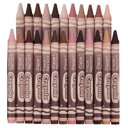 Crayola Colours Of The World Crayons - Pack of 24