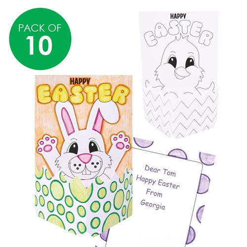 3D Colour In Easter Cards - Pack of 10