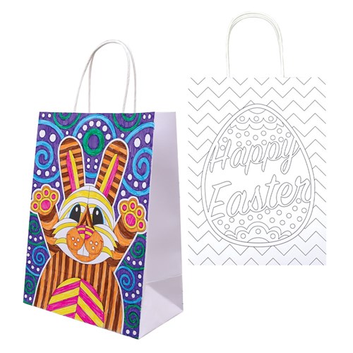 Colour in Easter Egg Hunt Bag - Each