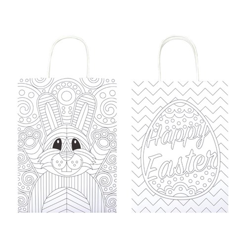 Colour in Easter Egg Hunt Bag - Each