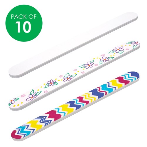 Design Your Own Nail Files - Pack of 10