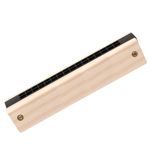 Wooden Harmonica Each CleverPatch CleverPatch Art & Craft Supplies