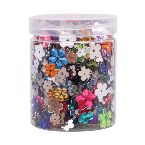 Flower Rhinestones - 100g Pack