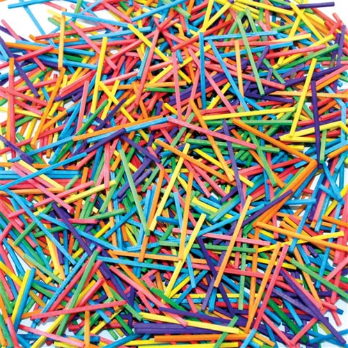 Matchsticks - Coloured - Pack of 800