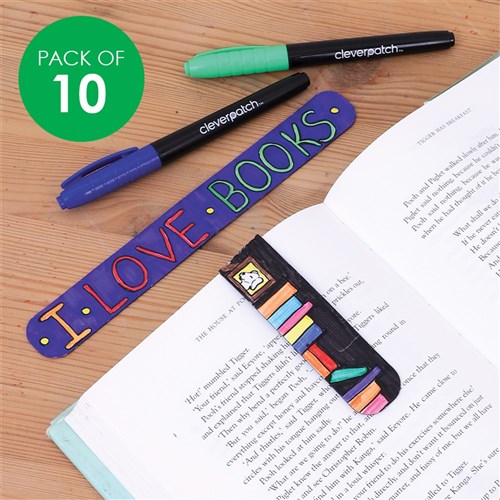 Design Your Own Magnetic Bookmarks - Pack of 10