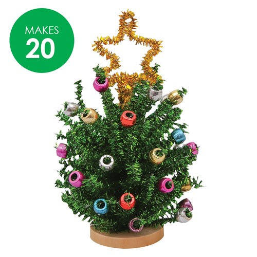 Chenille Stem Christmas Trees Group Pack