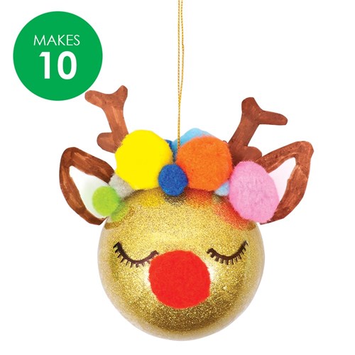 Reindeer Baubles Group Pack