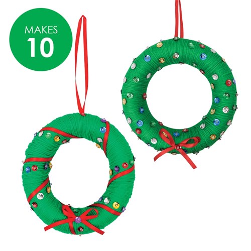 Decofoam Christmas Wreaths Group Pack