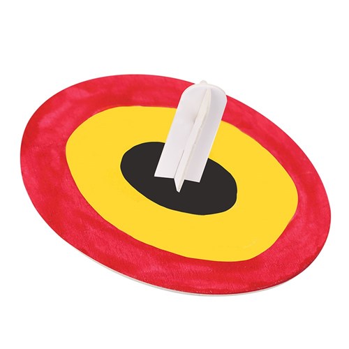 Cardboard Spinning Tops - Pack of 30