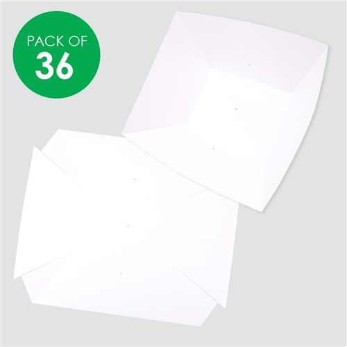 Cardboard Perspective Rooms - Pack of 36