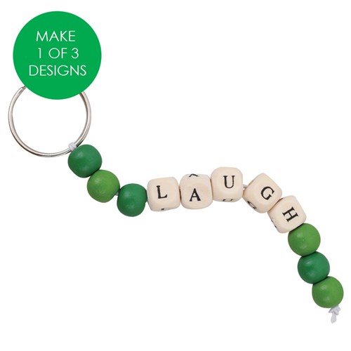 Message Bead Keyring CleverKit