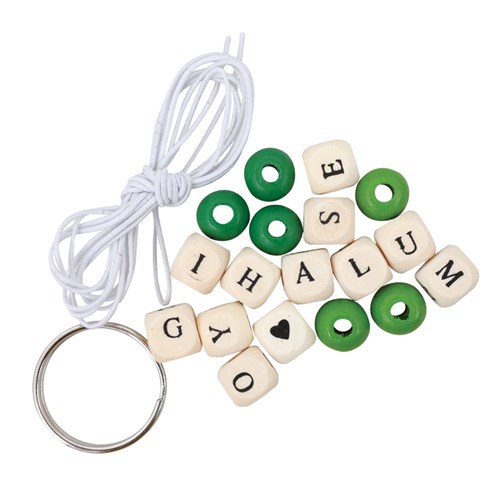 Message Bead Keyring CleverKit