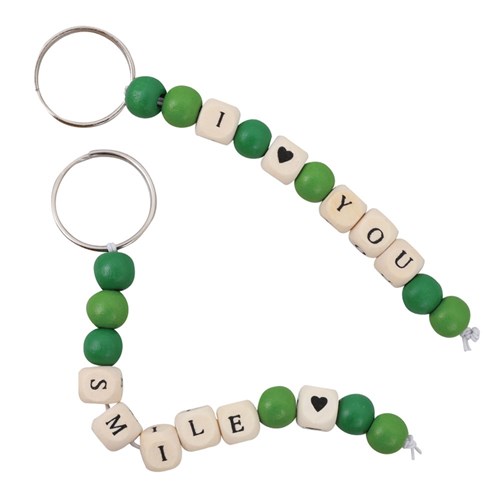 Message Bead Keyring CleverKit