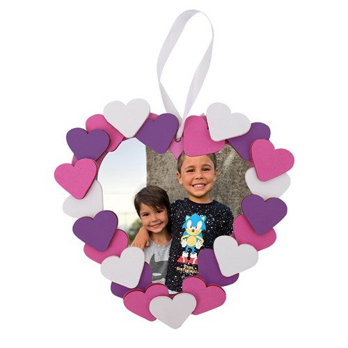 Foam Heart Frame CleverKit