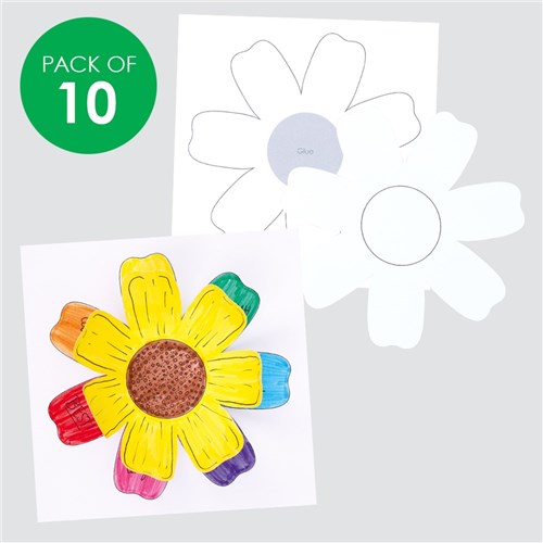 Flower Cards - Pack of 10