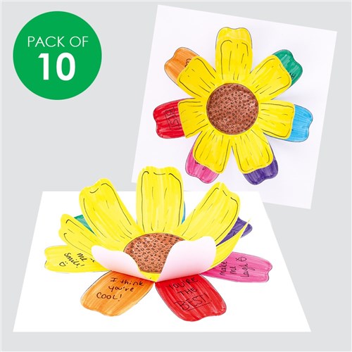 Flower Cards - Pack of 10