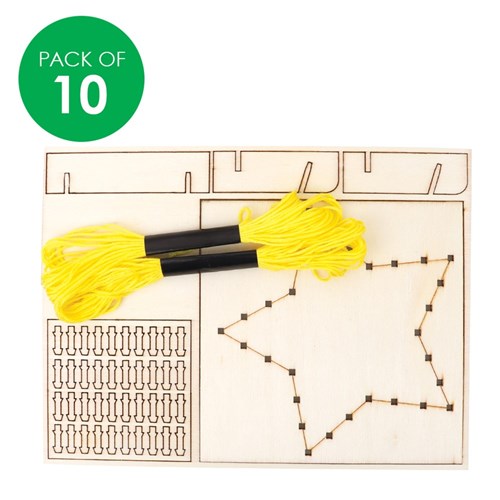 String Art Kit - Star - Pack of 10