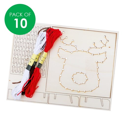 String Art Kit - Reindeer - Pack of 10