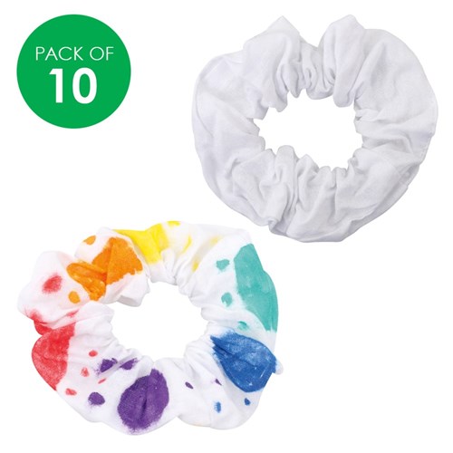 Decorate Your Own Scrunchies - Pack of 10