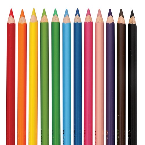 Faber-Castell Jumbo Triangular Pencils - Pack of 12