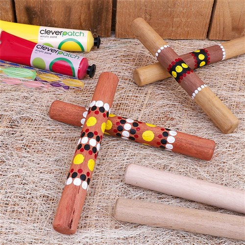 Dot Painting Clap Sticks Bumper Pack