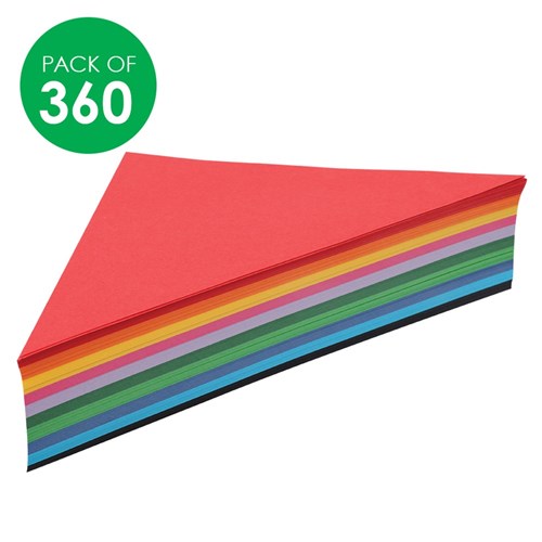 Quill Matt Paper Triangles - Pack of 360