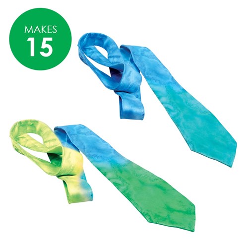 Dyed Fabric Ties Group Pack