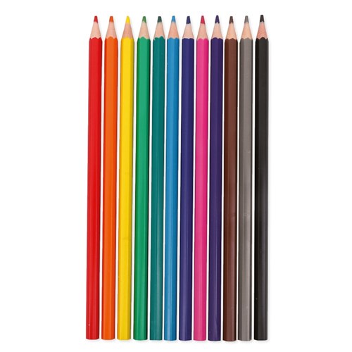 CleverPatch Coloured Pencils - Pack of 12