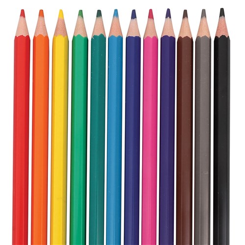 CleverPatch Coloured Pencils Classpack - Pack of 120